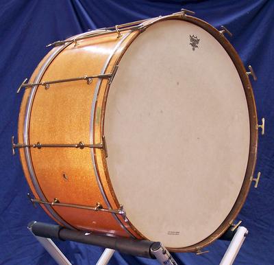 Concert Bass Drum, Vintage Concert Bass Drum, Vintage