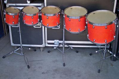 Concert Toms, Maple, Double-Headed Concert Toms, Maple, Double-Headed