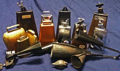 Variety of Cowbells Variety of Cowbells