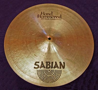 Crash Cymbal, Hand Hammered Dark 