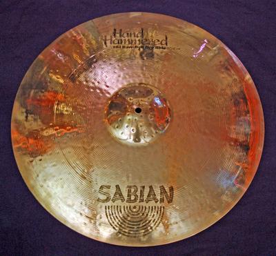 Ride Cymbal, Hand Hammered Raw Bell Dry 
