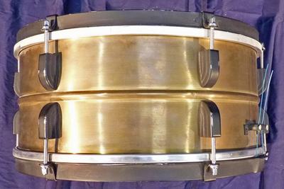 Snare, Vintage, Brass, "Utility" Snare, Vintage, Brass, "Utility"