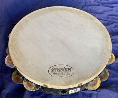 Tambourine, Orchestral, Double-Row Hybrid Silver Jingles Tambourine, Orchestral, Double-Row Hybrid Silver Jingles