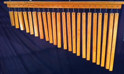 Wood Chimes, Skinny Square Dowels